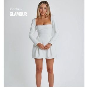 White XS brand new pearl Odd Muse dress with tags.